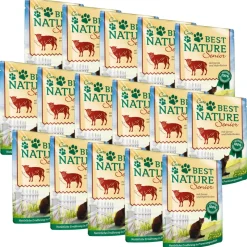 Best Nature Senior Lamm + Gerste, Nassfutter für ältere Katzen - 16x 85g