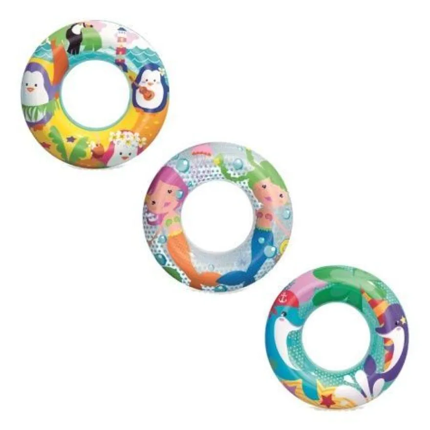 Bestway® Schwimmring Wasserabenteuer Ø 51 cm sortiert
