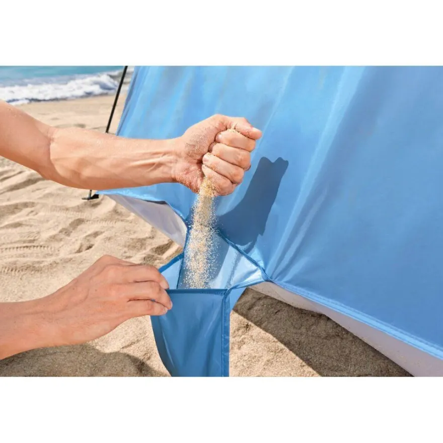 Bestway Zelt Polyester Fiberglas UPF 80+ 200x120x95 cm Camping und Strand 68105