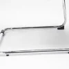 Besucherstuhl DAKAR Stoff Grau 55x62x106.5 cm Besucherst?hle Konferenzstuhl