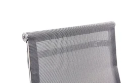 Besucherstuhl DAKAR Stoff Grau 55x62x106.5 cm Besucherst?hle Konferenzstuhl