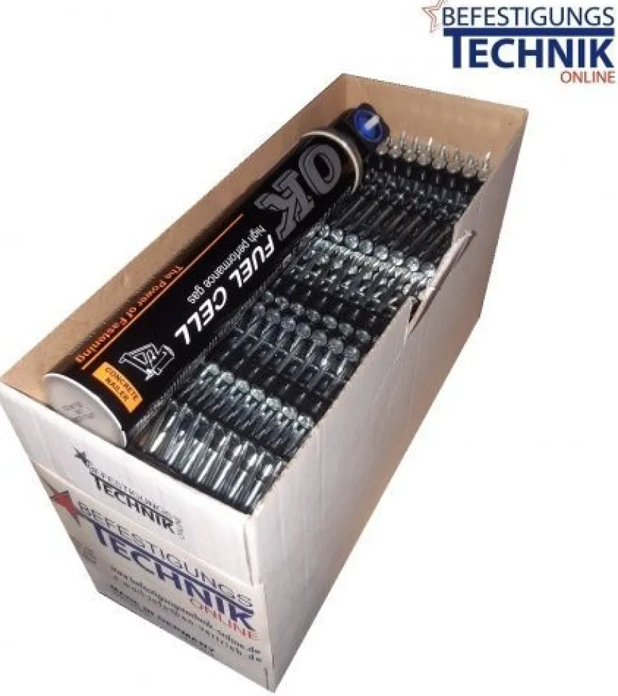 Betonnägel 2,6x40mm Gas blau für Würth Diga CS1 Spit Pulsa 1000 Powers C3 BeA CN40 B