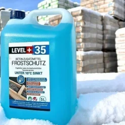 Beton-Zusatzmittel 1L Frostschutz Beton-Plastifizierer Betonverflüssiger L+35