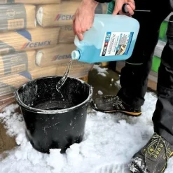 Beton-Zusatzmittel 1L Frostschutz Beton-Plastifizierer Betonverflüssiger L+35