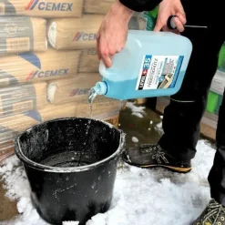 Beton-Zusatzmittel 1L Frostschutz Beton-Plastifizierer Betonverflüssiger L+35