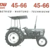 Betriebsanleitung Fiat Traktor Trattori 45-66 und 45-66 DT