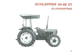 Betriebsanleitung Fiat Traktor Trattori 45-66 und 45-66 DT