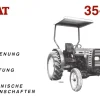 Betriebsanleitung Fiat Traktor Trattori 35-66 und 35-66 DT