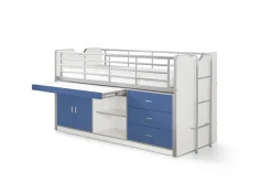 Bett Hochbett 2 Bonny Mehrfarbig 90x200 cm