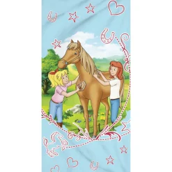 Bibi und Tina Badetuch Sternenzauber 75x150 cm