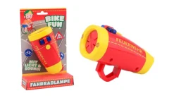 Bike Fun - Fahrradlampe Feuerwehr - mit Blaulicht und Sound