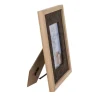Bilderrahmen aus Holz 10x15cm in Rattan Optik