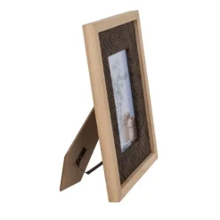 Bilderrahmen aus Holz 10x15cm in Rattan Optik