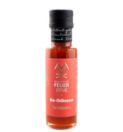 Bio-Chilisauce Pur Habanero BBQ Sauce Scharfe Chili Sauce grillen