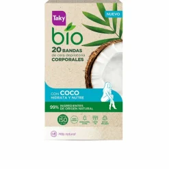 BIO COCO Enthaarungs-Körperwachsstreifen 20 Einheiten