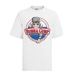 Bio Forrest Gump bubba gump shrimp Film Witzig Lustig Tom Hanks T-Shirt Herren