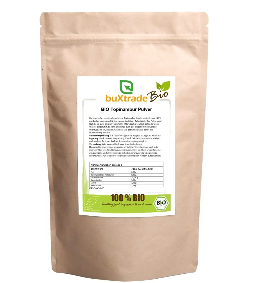 BIO Topinambur Pulver 25 kg