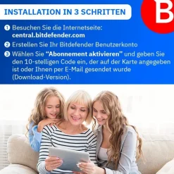 Bitdefender Antivirus FOR MAC / 3 Geräte / 2 Jahr / ESD