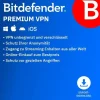 Bitdefender Premium VPN Unlimited 10 PC Geräte 1 Jahr PC MAC ESD @GWC