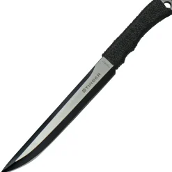 BlackField Stinger Jagdmesser Outdoormesser Gürtelmesser mit Nylonscheide