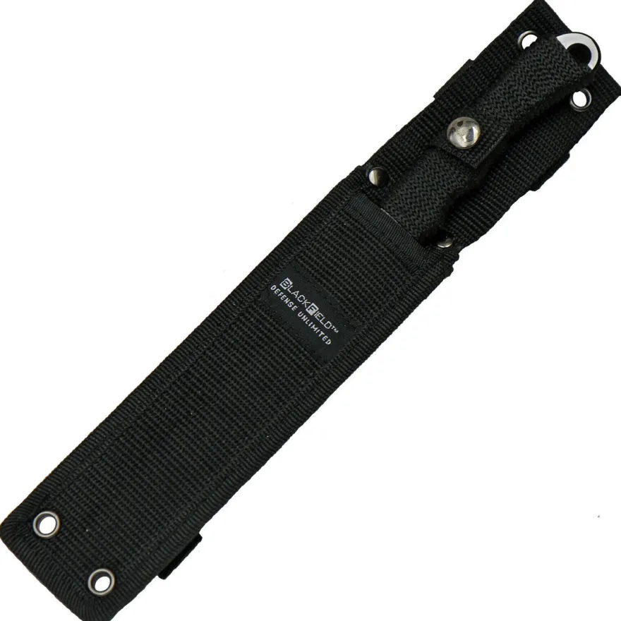 BlackField Stinger Jagdmesser Outdoormesser Gürtelmesser mit Nylonscheide