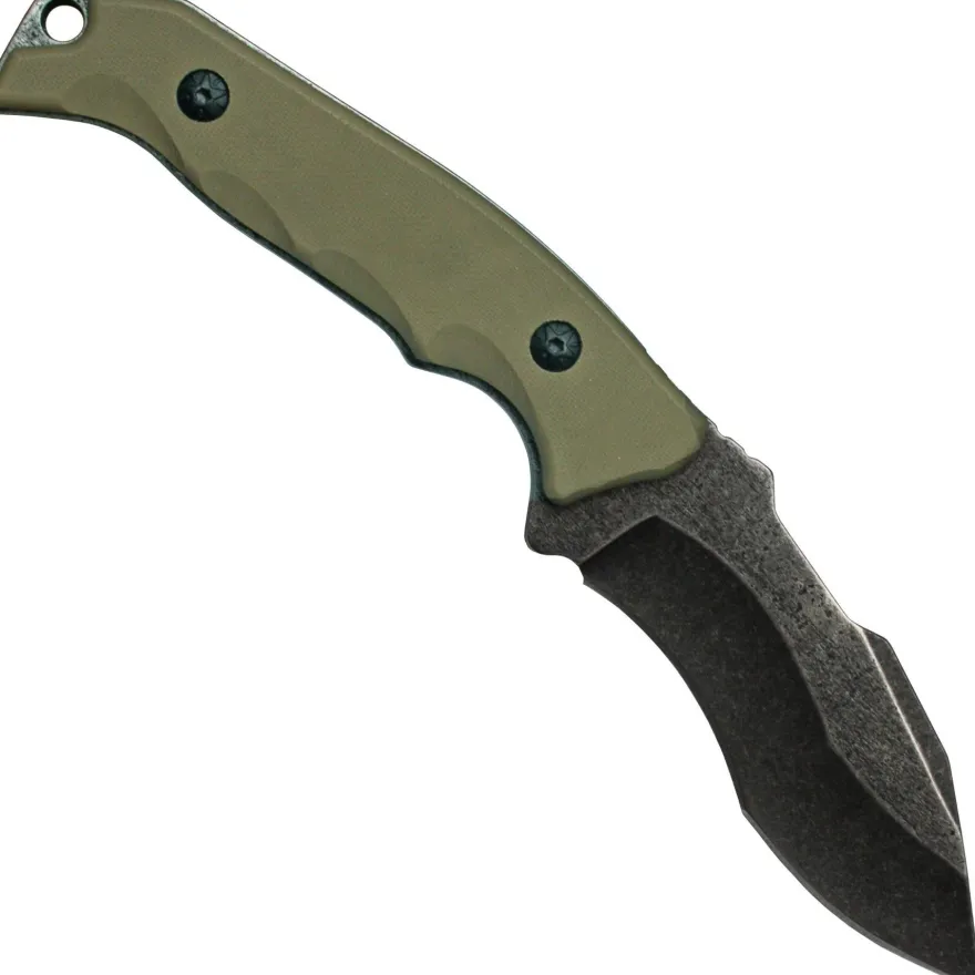 Black Ice Jagdmesser Outdoormesser Hunter III G10 Beschalung mit Gürteletui