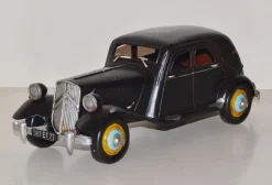Blechauto Modellauto Citroën Traction Avant Limousine schwarz Oldtimer Länge 30 cm
