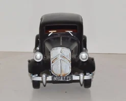 Blechauto Modellauto Citroën Traction Avant Limousine schwarz Oldtimer Länge 30 cm