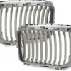 BMW E36 1 Set Chrom Kühlergrill / Nieren ABS Kunststoff Chrom / verchromt