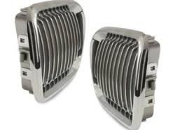 BMW E36 1 Set Chrom Kühlergrill / Nieren ABS Kunststoff Chrom / verchromt