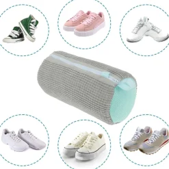BOBASH 2Pcs Schuhe Waschbeutel für Sneaker, 39x19cm, Wiederverwendbar, mit