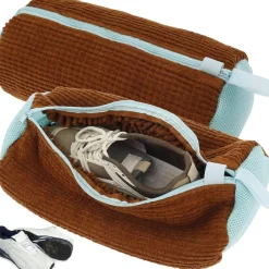 BOBASH 2 Stück Schuhwaschbeutel für die Waschmaschine, 39 x 19 cm