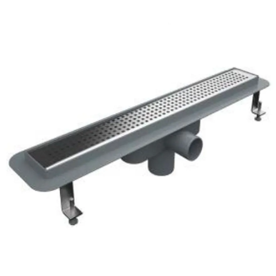 Bodenablauf Duschablauf Duschrinne mit Design-Edelstahlrost