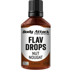Body Attack Flav Drops 50ml flüssige Aromen Flavor
