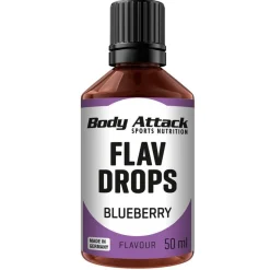 Body Attack Flav Drops 50ml flüssige Aromen Flavor