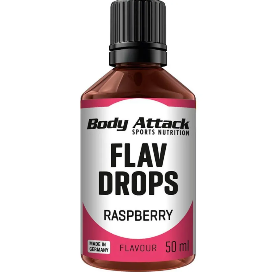 Body Attack Flav Drops 50ml flüssige Aromen Flavor