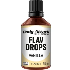 Body Attack Flav Drops 50ml flüssige Aromen Flavor