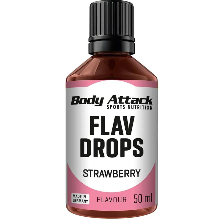 Body Attack Flav Drops 50ml flüssige Aromen Flavor