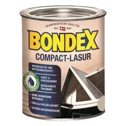 BONDEX Compact Lasur 2.5 LTR Schutzlasur Holzschutz Holzlasur UV-Schutz