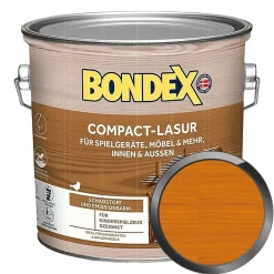 BONDEX Compact Lasur 2.5 LTR Schutzlasur Holzschutz Holzlasur UV-Schutz