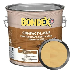 BONDEX Compact Lasur 2.5 LTR Schutzlasur Holzschutz Holzlasur UV-Schutz