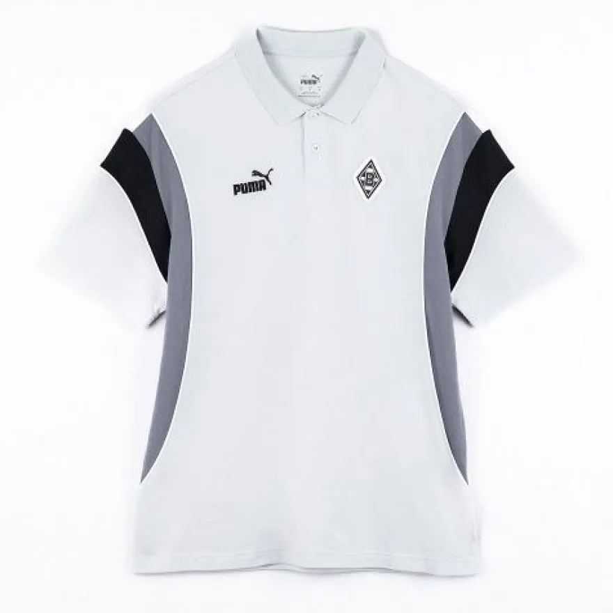 Borussia Mönchengladbach Poloshirt grau