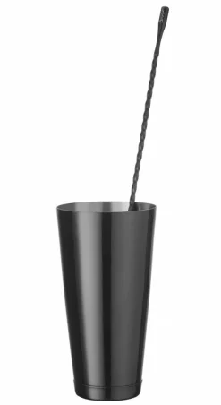 Boston Shaker, BarUp, 0,8L, Schwarz, øx(H)mm