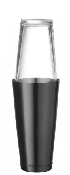 Boston Shaker, BarUp, 0,8L, Schwarz, øx(H)mm