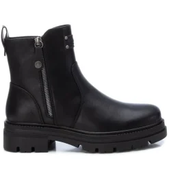 Bottines Refresh Noir mit Reißverschluss