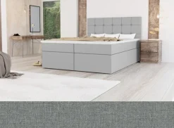 Boxspringbett Bett Ehebett Doppelbett FARO mit 2 Bettkästen