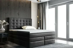 Boxspringbett MAGNUS Doppelbett Ehebett Bettkasten 140 160 180 200 Taschenfeder