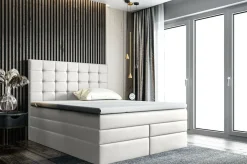 Boxspringbett MAGNUS Doppelbett Ehebett Bettkasten 140 160 180 200 Taschenfeder