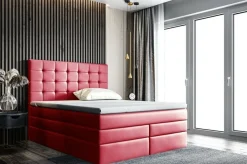 Boxspringbett MAGNUS Doppelbett Ehebett Bettkasten 140 160 180 200 Taschenfeder
