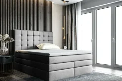 Boxspringbett MAGNUS Doppelbett Ehebett Bettkasten 140 160 180 200 Taschenfeder